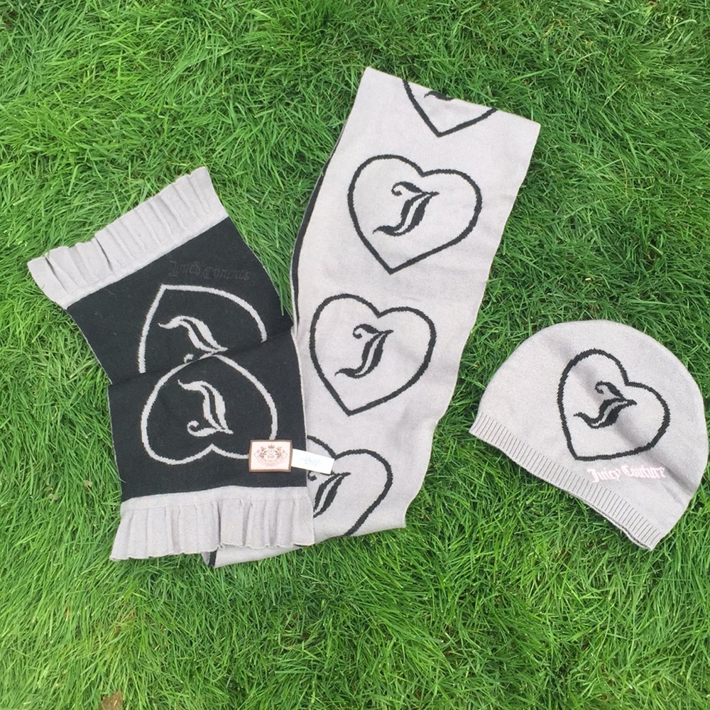 Matching scarf and hat set